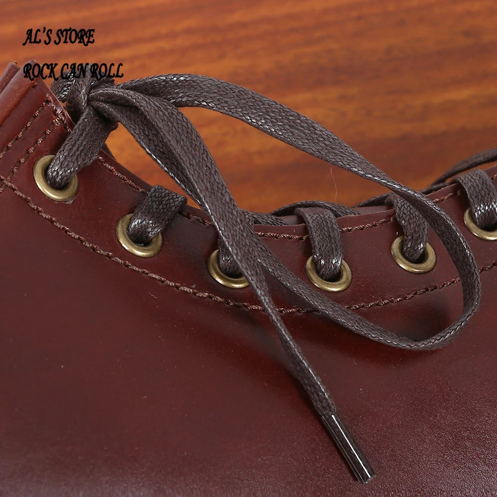 XW318 RockCanRoll Super Quality Size 35-52 Handmade Goodyear Welted Durable Italian Cowhide Boot Custom Made Available