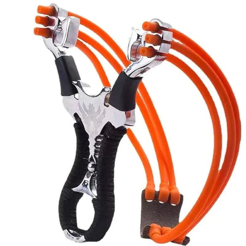 Metal Slingsshot Powerful and Precise Shooting Slingshot Outdoor Hunting Shooting Catapult Sling shot Accessorie