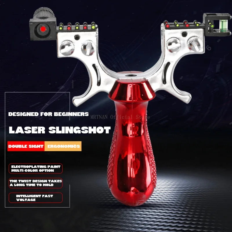 Double Spiral Fast Compression Slingshot Outdoor Sports Hunting Shooting Catapult Competition Practice Shooting Acessories