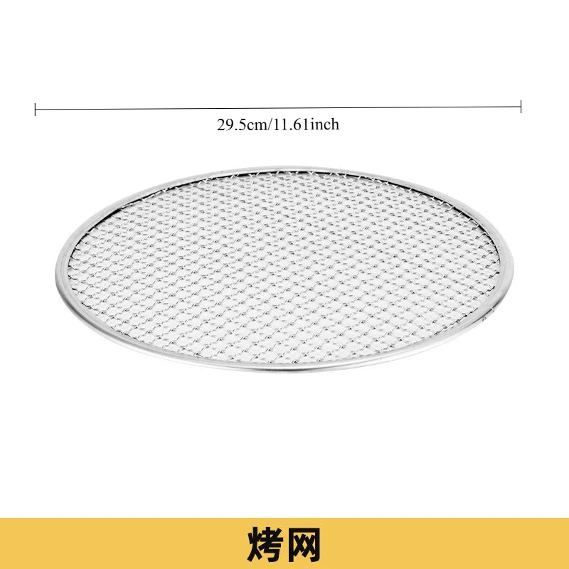 Portable Charcoal Grill Set for Outdoor BBQ Korean Style Smokeless Cooking Tea Stove Family Use