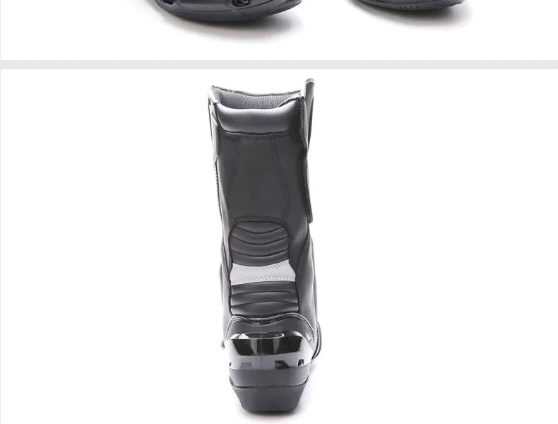 ARCX L60582 Men's High Top Racing Motorcycle Boots – Off-Road & Road Cycling Shoes for Bike Riding with Anti-Slip Sole