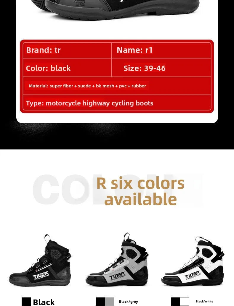 Motorcycle Shoes for Men, MTB Cycling Shoes, Winter Hiking High-Cut Boots, Tenis Masculino, Road Bicycle Sneaker，Casual Shoes