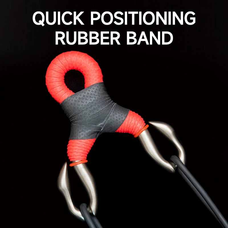 Traditional Manual Cold Bending Slingshot Reverse Bending Competition Is Powerful and Highly Accurate Round Rubber Band