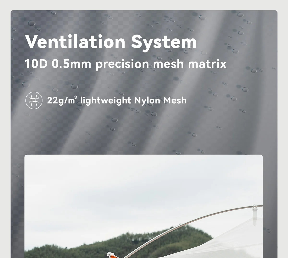 BLACKDEER Nova Camping Tent 1 Person Ultralight Tent Nylon Silicone Coated Waterproof Hiking Backpacking Outdoor DAC Pole 1.08kg