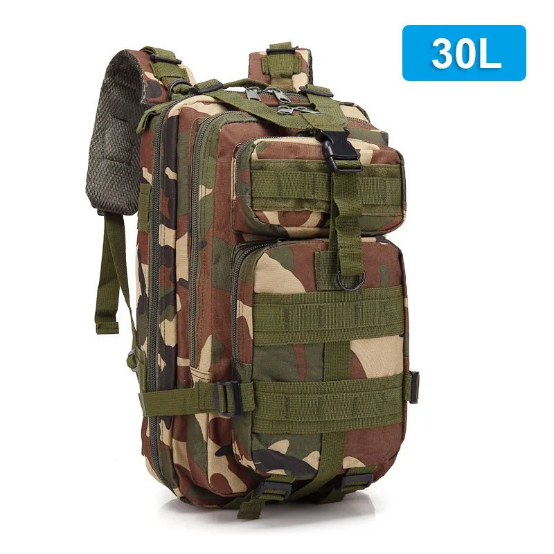 Army Tactical Backpack for Men 30L/50L Travel Camping Bag 1000D Military Hiking Supplies Sports Trekking Climbing Waterproof bag