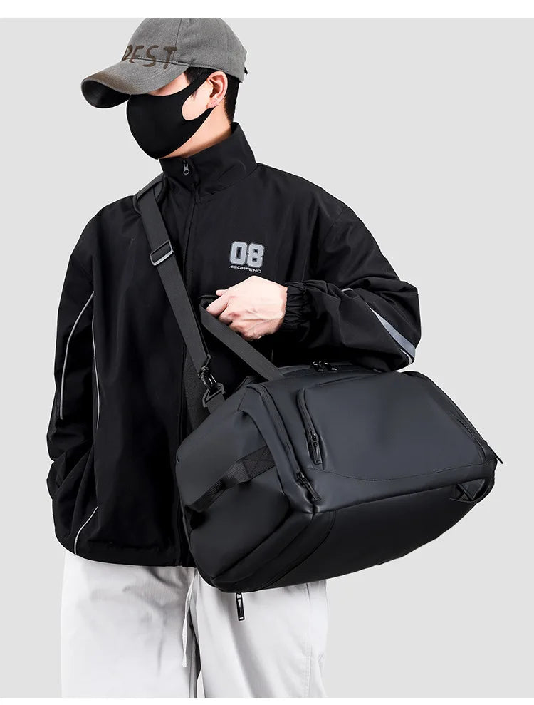 Golf Boston Bag Golf Clothing Travel Bag Large-capacity Business Backpack Multi-functional Sports Fitness Wet and Dry Separation