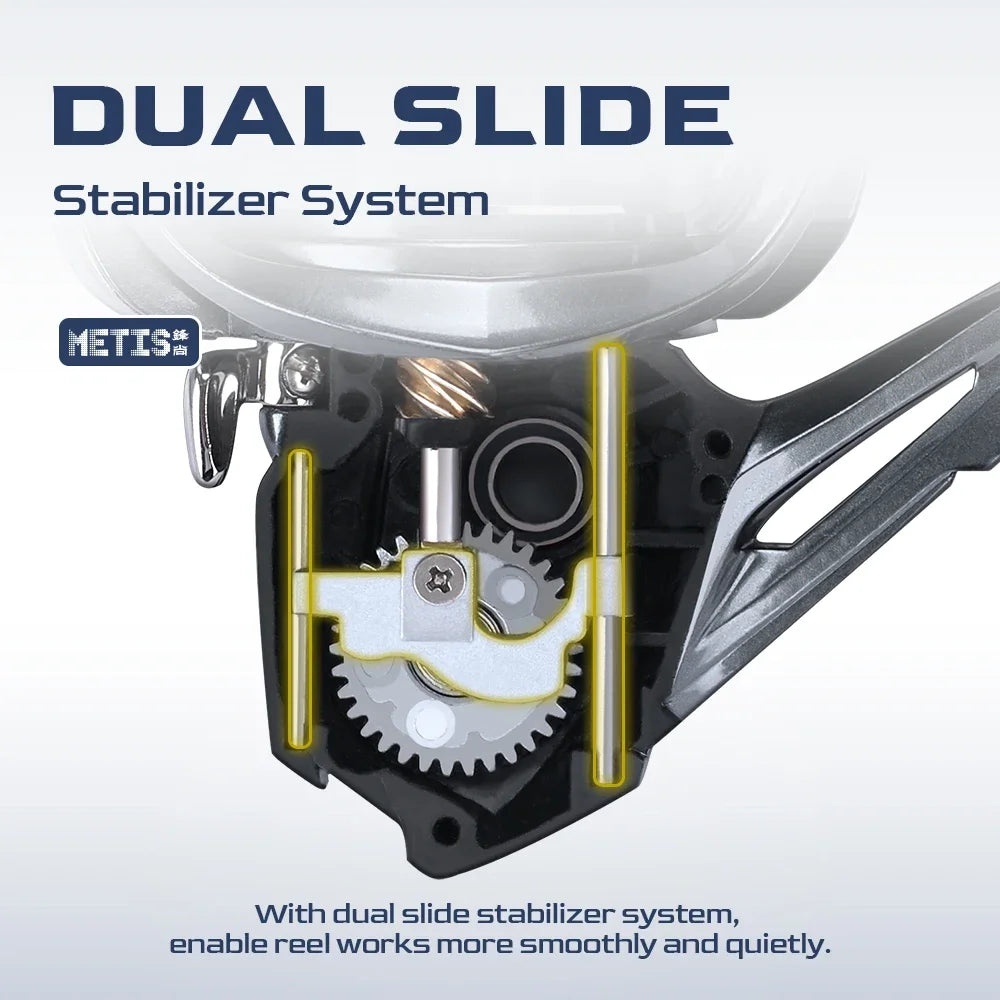 TSURINOYA Spinning Fishing Reel 8kg Drag  METIS 1000 2000 3000 4000 5000 Lightweight 8+1 Bearings Bass Saltwater Fishing Coil