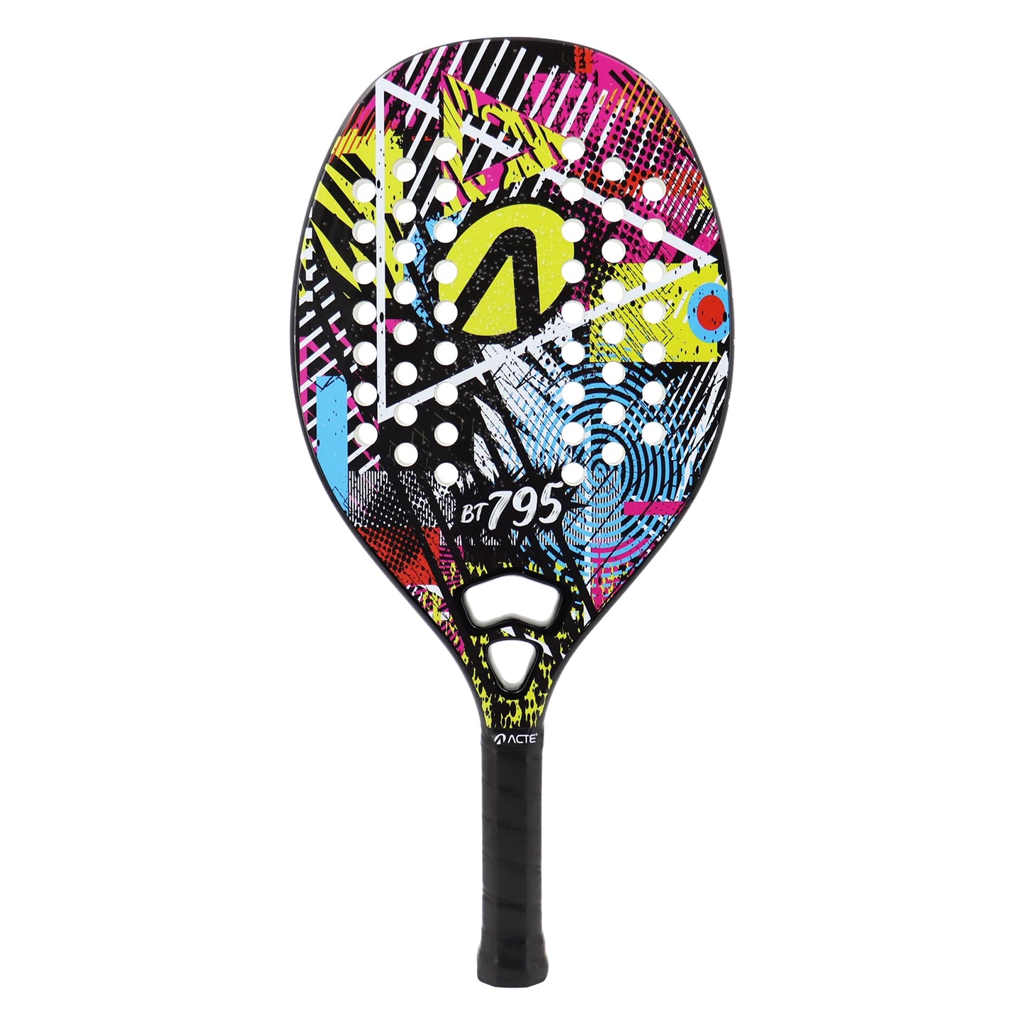 Professional Beach Tennis Racket Carbon Fiber Core Padel  Interlayer EVA Foam Outdoor Sports Racquet