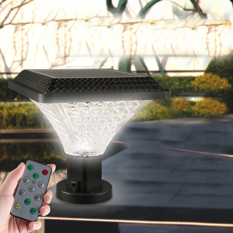 Solar Lamps Outdoor Landscape Lighting with Remote Control for Home Courtyard Balcony Garden Patio Lawn Street Party Lights