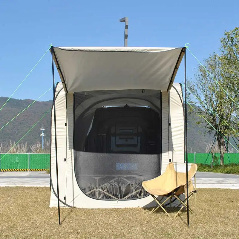 Portable Air Conditioner Camping Tent to Achieve the Freedom of Heat&Cooling, 7 Feet Height, Pop Up Family SUV Camping Tent