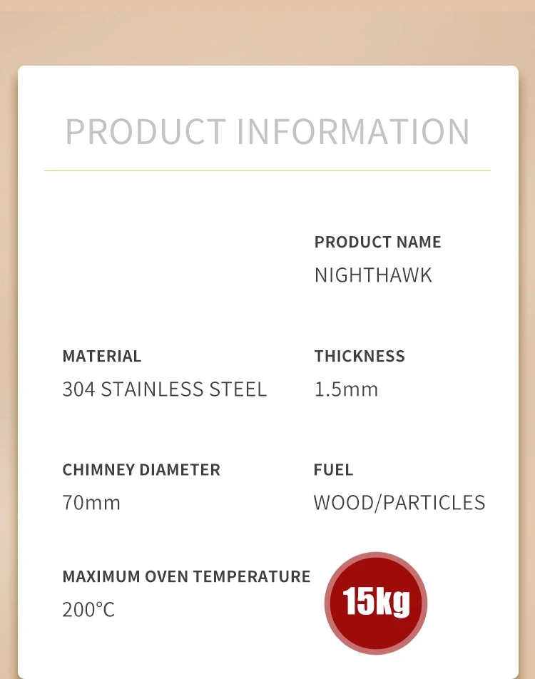 Firewood Stove Tent Heater Wood Furance Pellet Stove Brazier Grill Outdoor Camping Stove Portable Tent Heating Drawer Oven New