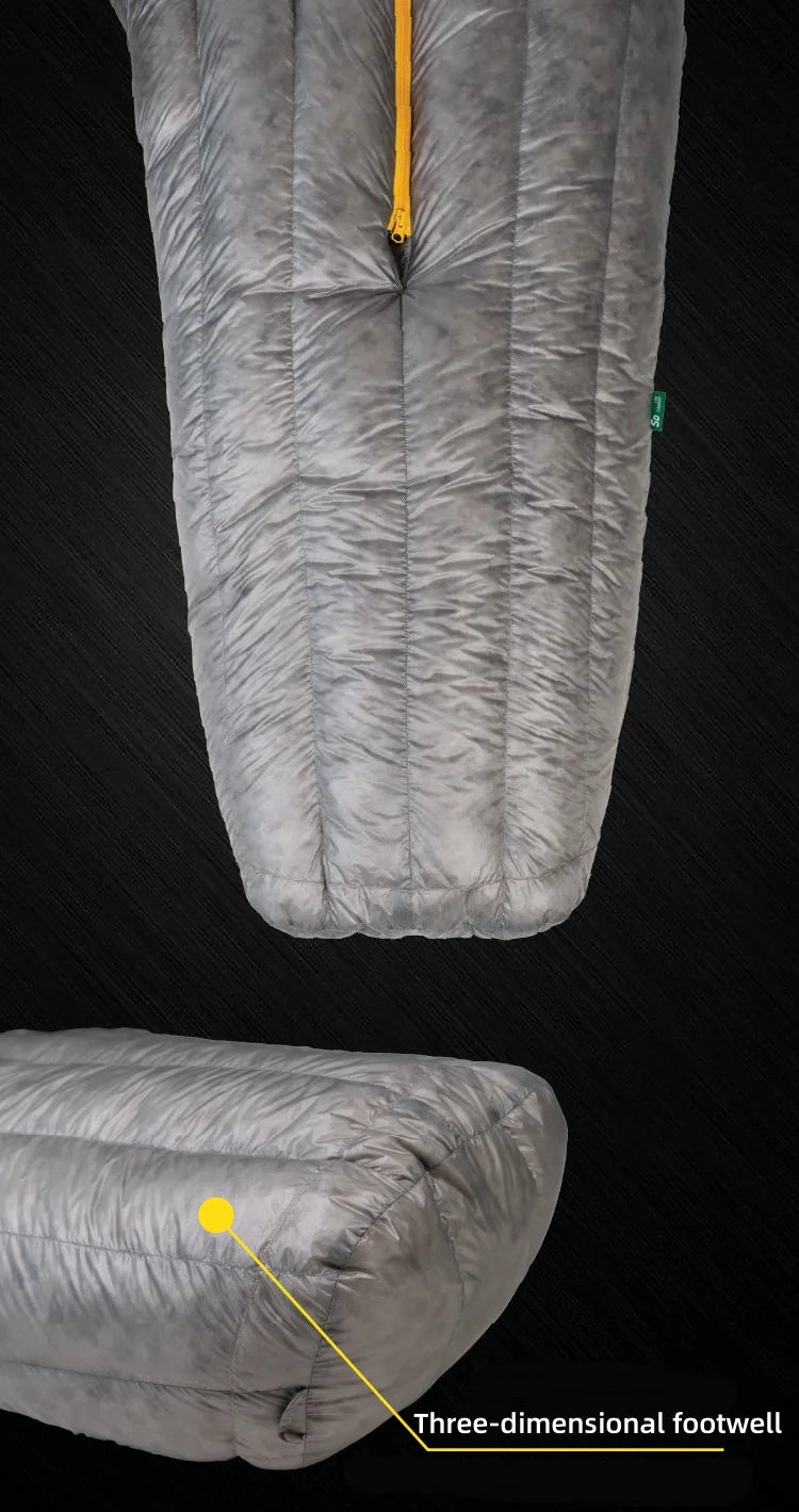 Ice Flame NXT 800FP Sleeping Bag Outdoor Camping Mummy Down Sleeping Bag Ultralight Trekking Mountaineering 10D Sleeping Bag