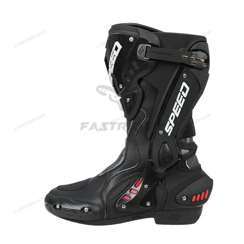 Motorcycle Protective Enduro Boots Gear shift Speed Long Shoes Motorcycle Racing Boot motorcyclist Motorbots biker boots