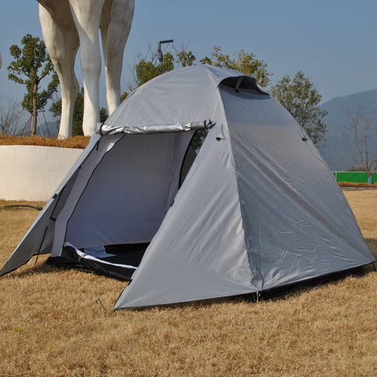 Waterproof Backpacking Tent 2 Person Lightweight Camping Tents 2 People Hiking Tents,4 Season Double Layer Outdoor Tent