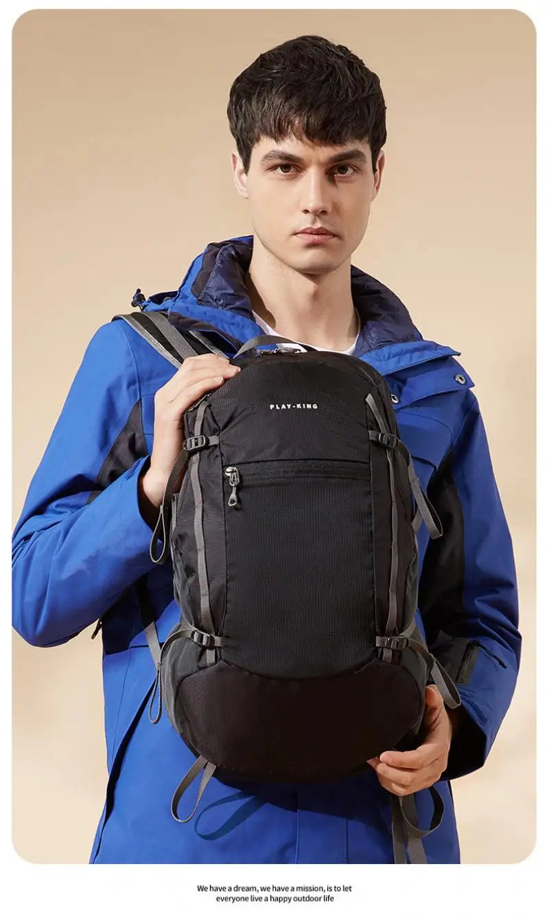 Ultra-light Folding Camping Hiking Backpack Professional Water Repellent Travel Duffle Bags Mountaineering Double Shoulder Bag