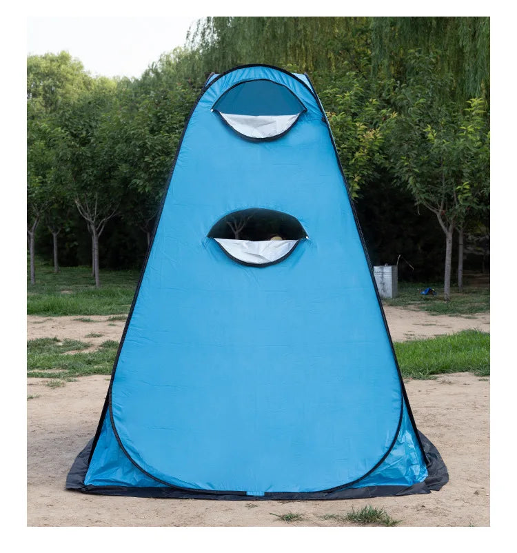 Portable Outdoor Camping Te nt Shower Tent Simple Bath Cover Changing Fitting Room Tent Mobile Toilet Fishing Photography T ent