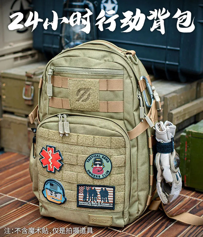 New Outdoor Mountaineering Army Fans Tactical Equipment Pack 24-hour Multi Functional Assault Action Backpack