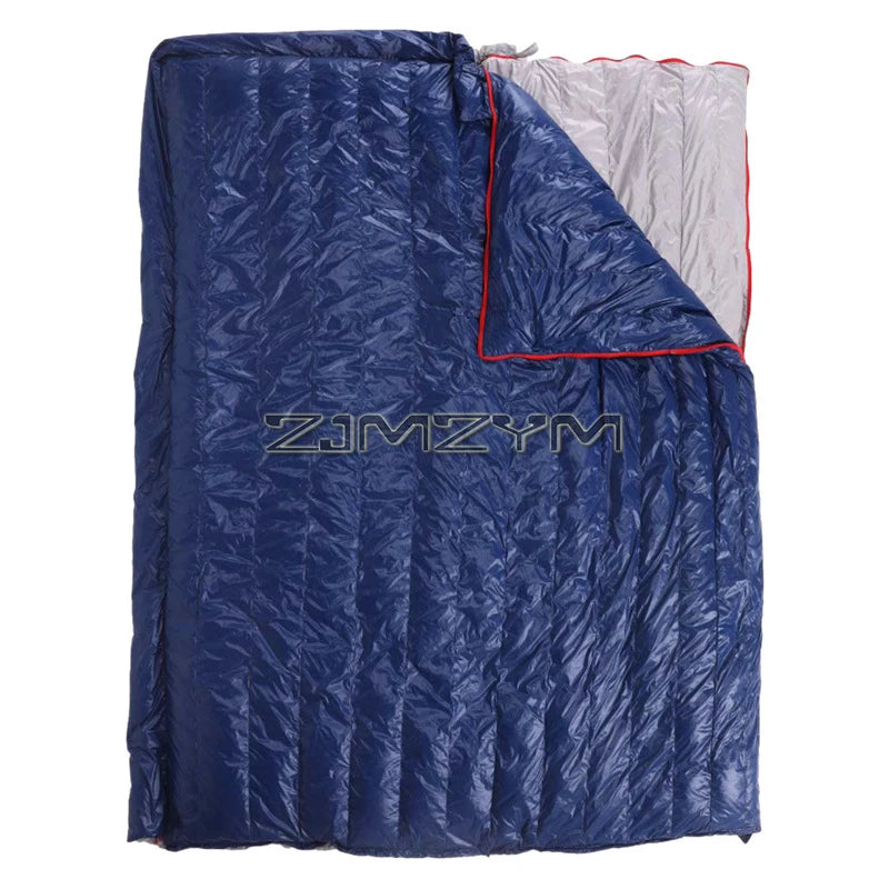 Down Sleeping Bag, 4 Season Sleeping Bag for Adults Cold Weather– Warm and Washable, Zip Together for Hiking Traveling & Outdoor