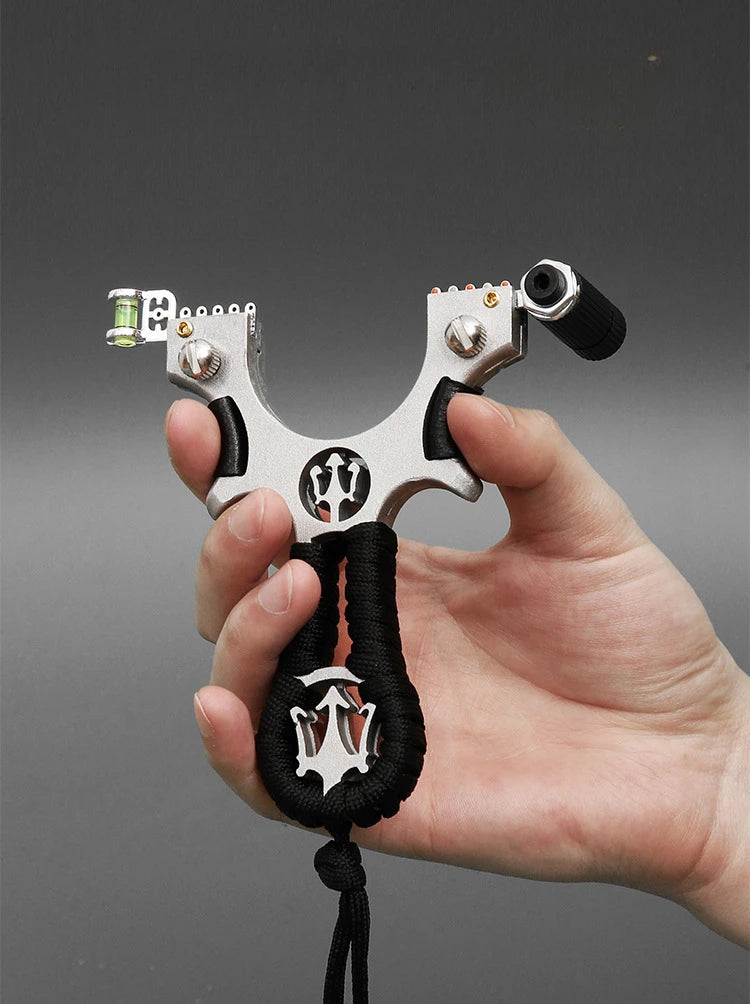 High-power Laser Slingshot High Precision Outdoor Hunting Tool Catapult with Rubber Band Set Sport Entertainment Toy Accessories