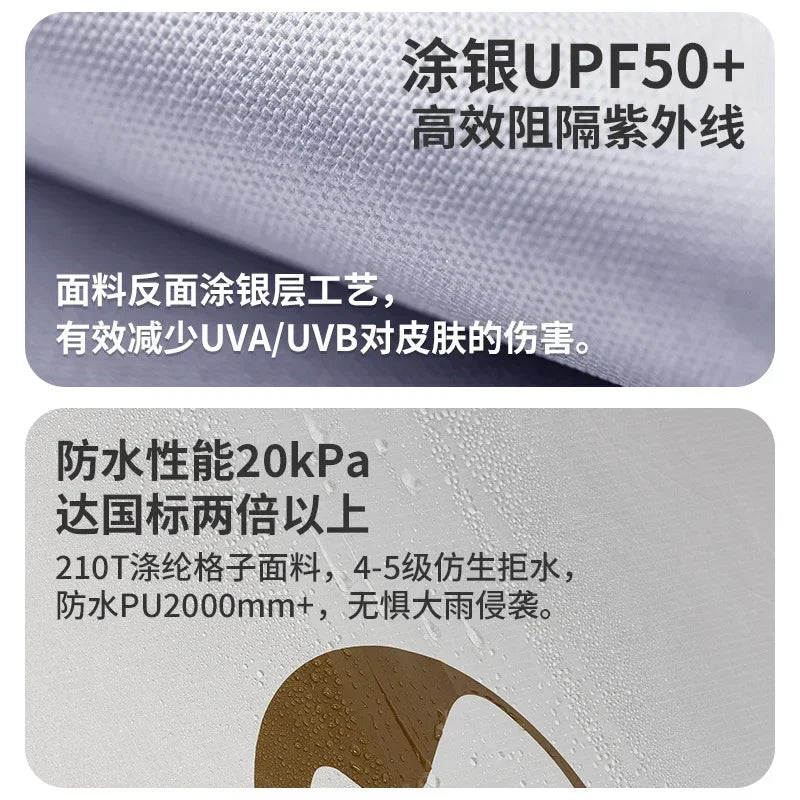 Naturehike-Camping Ultralight Tent, Outdoor Portable, Rainproof and Sun Protection, 2-3 People, Hiking, CNK2300ZP024