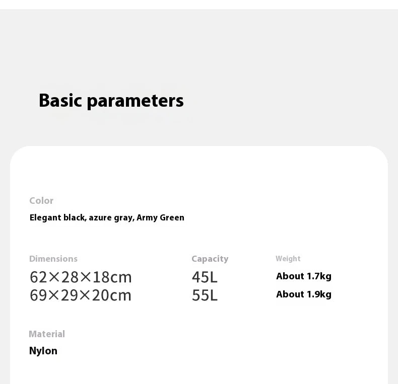 Naturehike Backpack Waterproof  Rucksack 45L 55L 65L Big Knapsack Backpacking Camping Climbing Hiking Travel Bag With Rain Cover