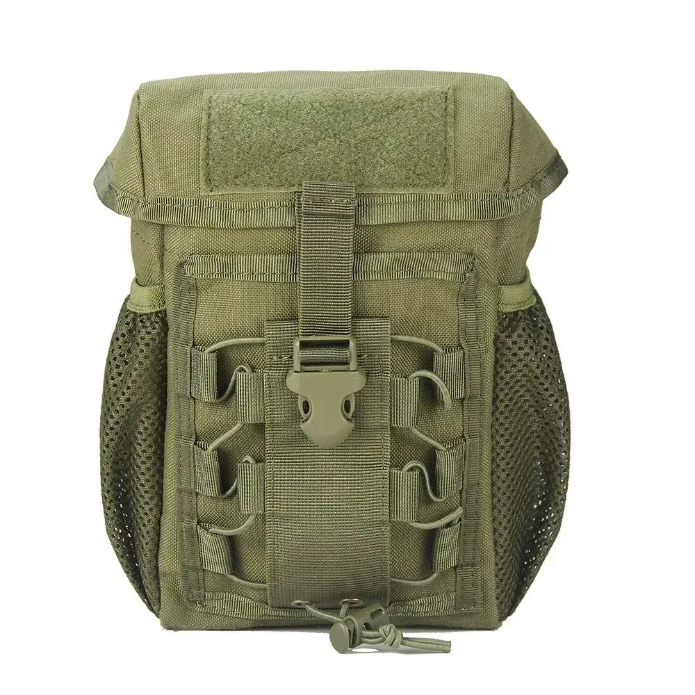 1000D Nylon Molle Dump Bag Waterproof Emergency Tool Outdoor Climbing Pouch Storage Bags Molle Attachments EDC Pouch Travel Use