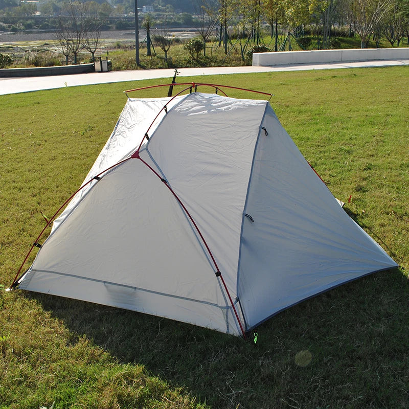 Ultralight Aluminum Poles Camping Tent for 2 Person, 4 Season, PU4000 Waterproof 210T Fabric, Easy to Set Up, Hiking Tents