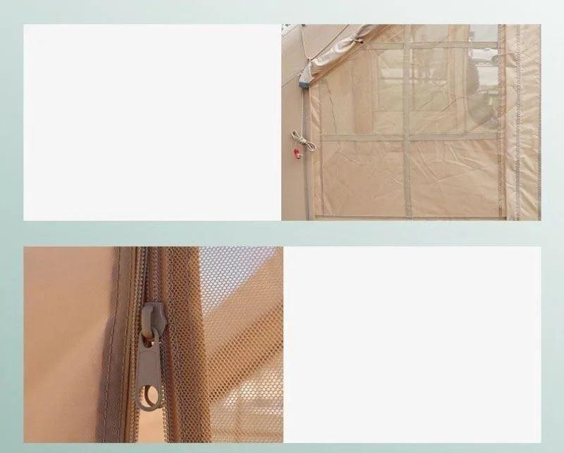 Oxford Cloth Camping Tents Outdoor Portable Quick Automatic Opening Inflatable Tent Rainproof Sun Protection Camping Equipment