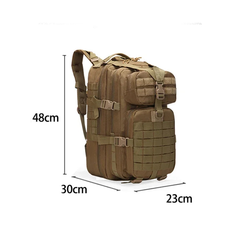 38L Hunting Tactical Assault Pack Backpack  3D Waterproof Bug Out Bag Small Rucksack for Outdoor Hiking Camping Hunting