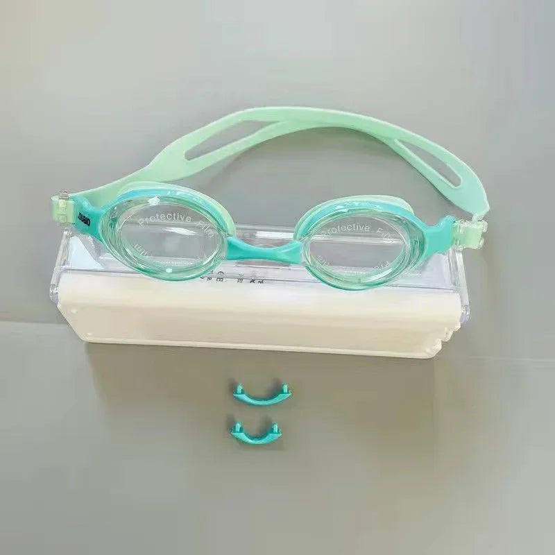 ARENA Professional Anti-Fog HD Swimming Women Adjustable Silicone Swim EYEWEAR Goggles Leak Proof Protection Glasses Men