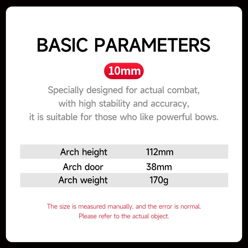 Traditional Manual Cold Bending Slingshot Reverse Bending Competition Is Powerful and Highly Accurate Round Rubber Band