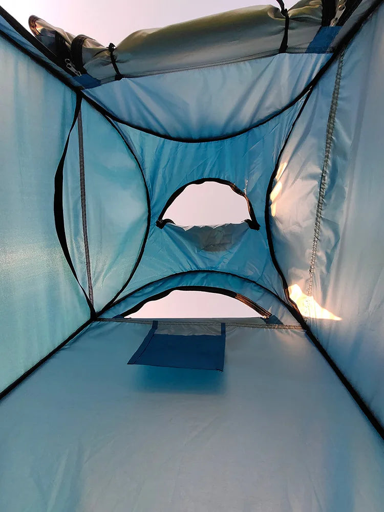 Portable Outdoor Camping Te nt Shower Tent Simple Bath Cover Changing Fitting Room Tent Mobile Toilet Fishing Photography T ent