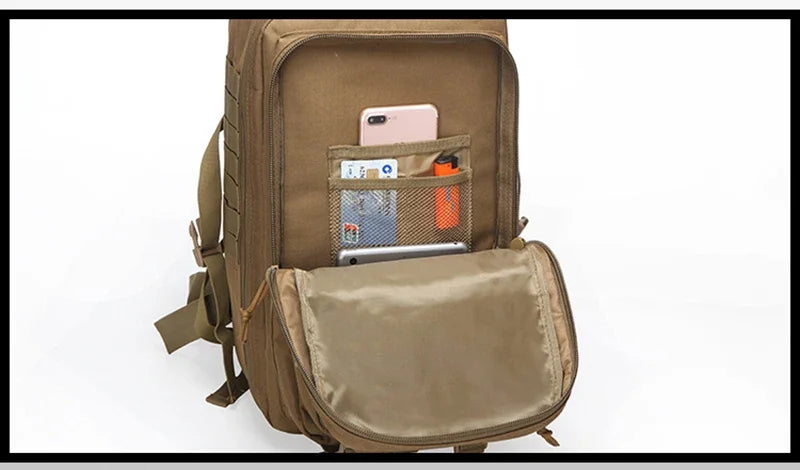 38L Hunting Tactical Assault Pack Backpack  3D Waterproof Bug Out Bag Small Rucksack for Outdoor Hiking Camping Hunting