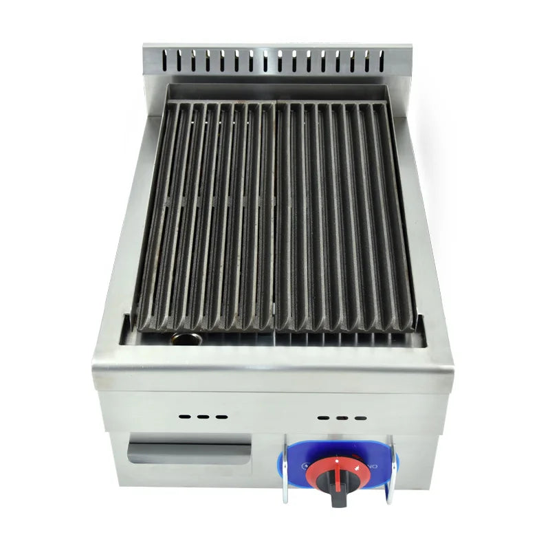 High Quality Commercial Electrical Stainless Steel Smokeless Gas Lava Rock BBQ Grill