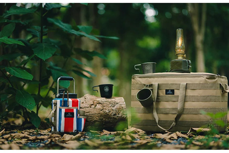 Thous Winds Outdoor Camping Storage Bag Meal Bag Large Storage Lamp Cookware Tableware Bag Picnic Travel Camp Bag Supplies