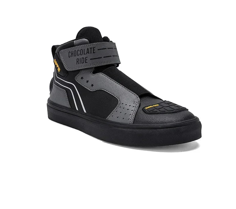 Motorcycle Riding Shoes Men Casual Style Anti-slip Moto Equipment Breathable Durable Comfortable Reflective Off-road Motorbike