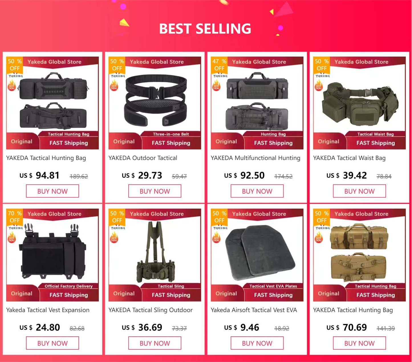 YAKEDA Tactical Backpack Outdoor Mountaineering Tactical Bag Sports Men and Women Large Capacity Wear-resistant Picnic Camping