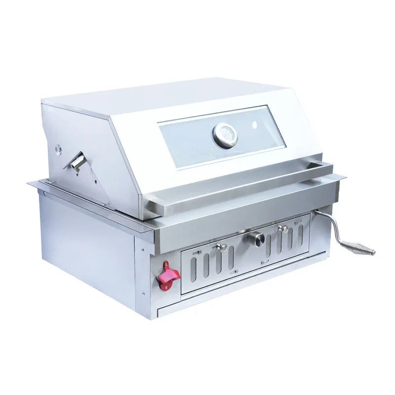 New Arrival Outdoor Party Professional Stainless Steel Built-In BBQ Charcoal Grill