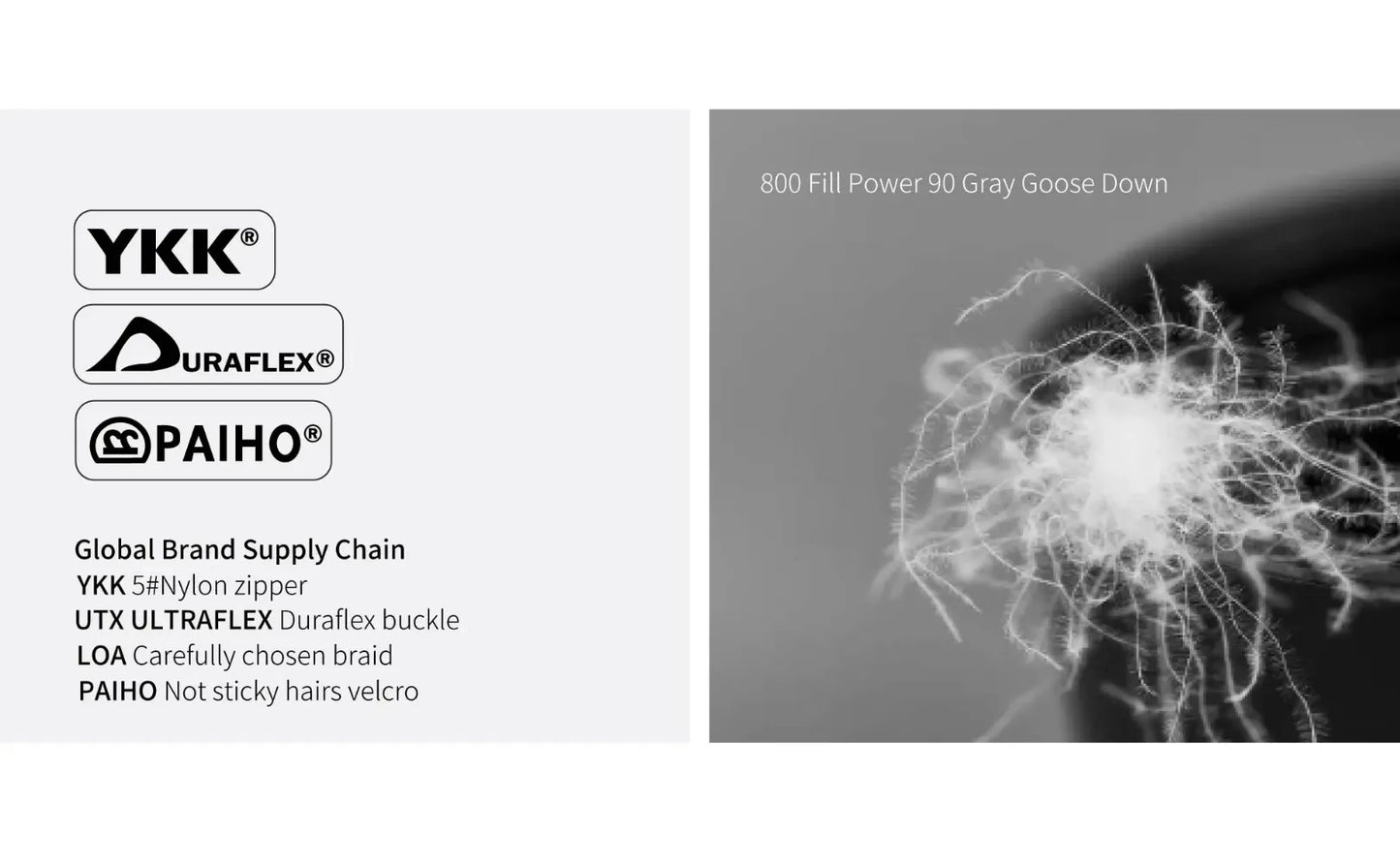 AEGISMAX Wind Hard Tiny Goose Down Sleeping Bag, Ultralight Wearable Quilt for Outdoor Camping, Hiking, Backpacking, Gray,800FP