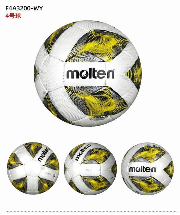 Molten F5A3200 soccer Size 5, football training official soccer ball, original professional football ball,outdoor indoor balls