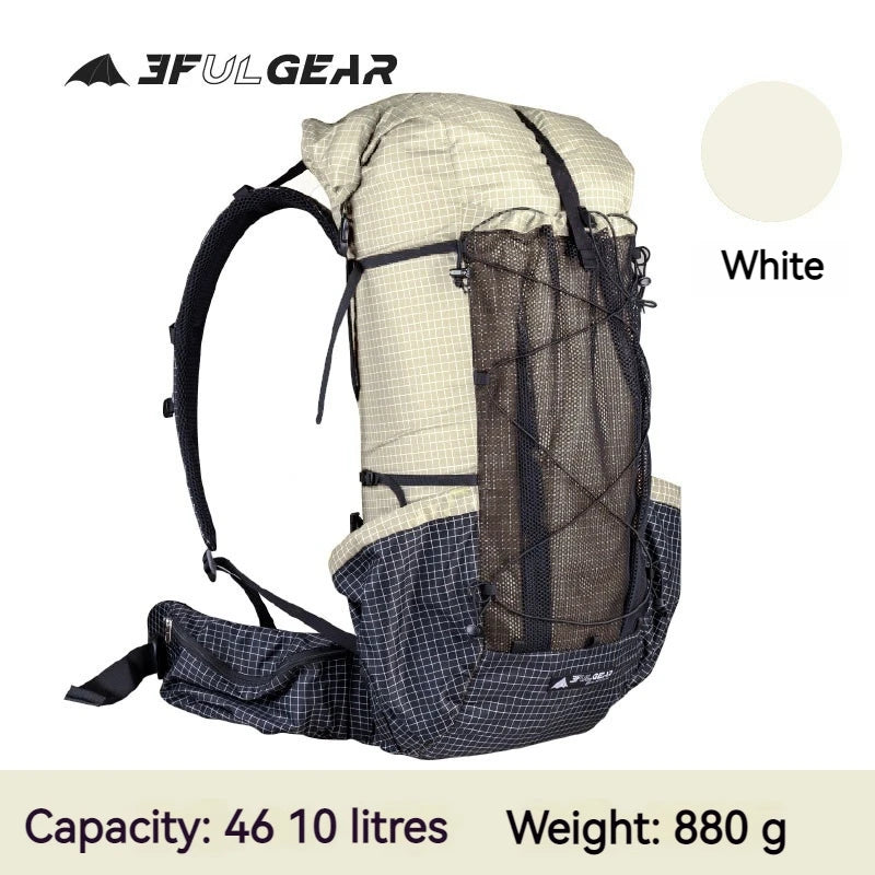 3F UL GEAR QIDIAN 40+16L Backpack 2.0 Ultralight Large Capacity Outdoor Camping Hiking Climbing Bag Nylon Waterproof Lightweight