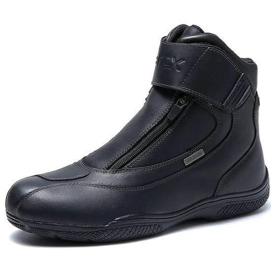ARCX Waterproof Cow Leather Motorcycle Boots for Men Racing Riding Motorbike Shoes Protective Gear Durable Safety Footwear