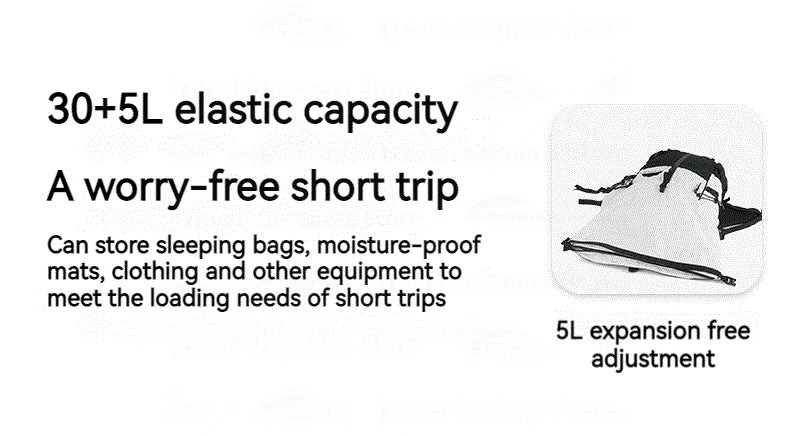 Naturehike Outdoor Backpack 30+5L Waterproof Super Light Hiking Camping Climbing Bag Ultralight Sports Shoulder Bag Breathable