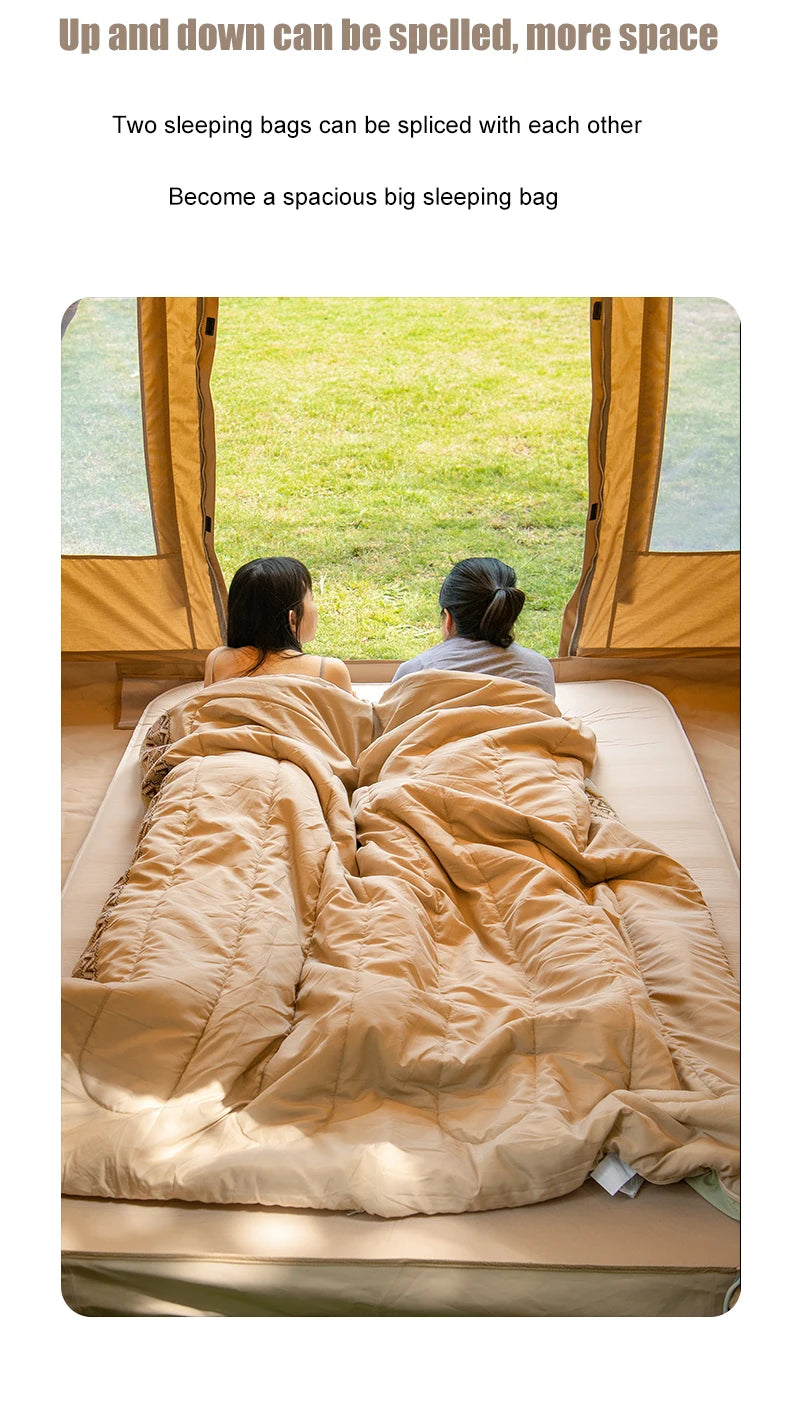 Naturehike Summer Sleeping Bag Ultralight Outdoor Camping Cotton Sleeping Bag Spring Hiking Trekking Travel Camping Supplies