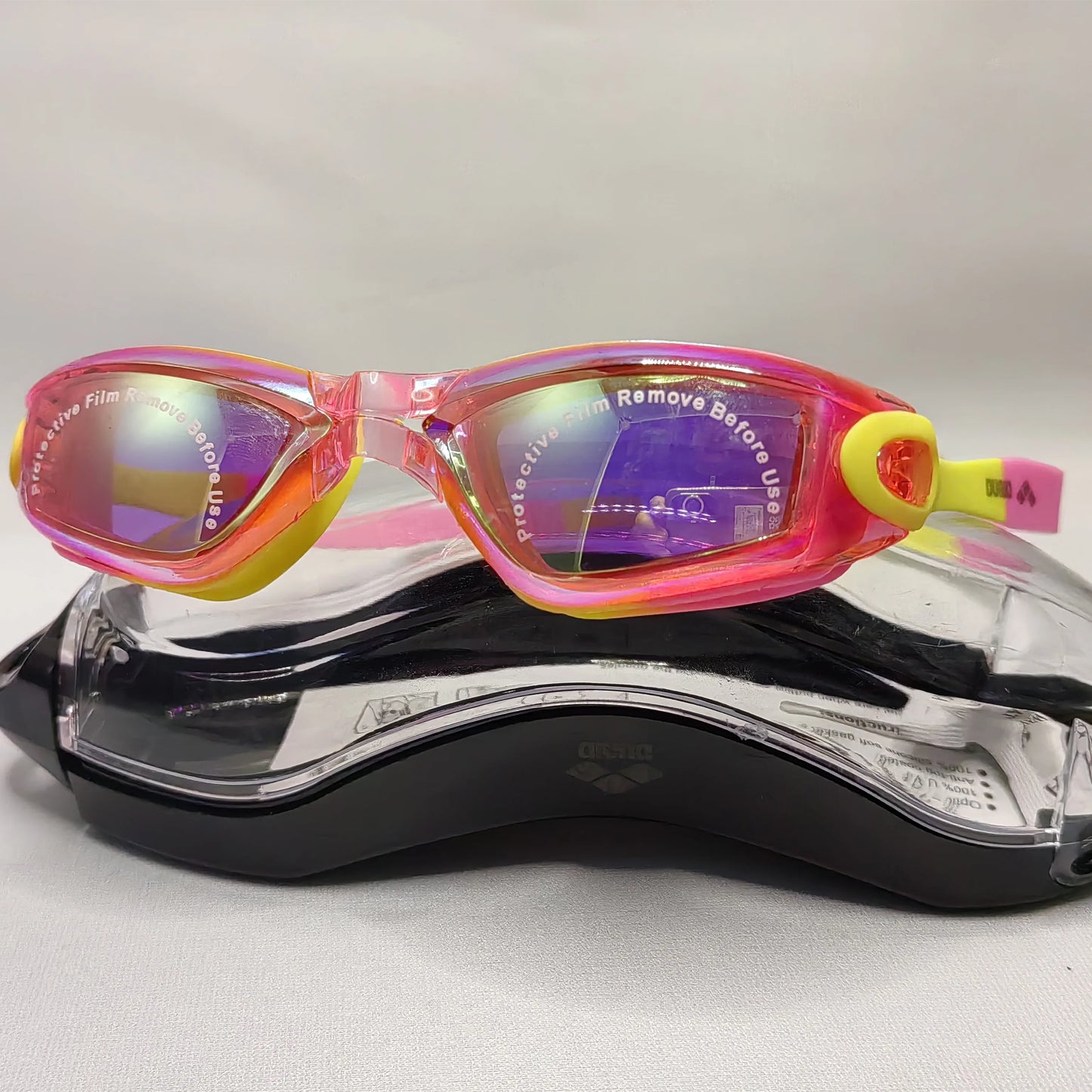 ARENA Professional Waterproof Swimming Goggles Anti-fog UV400 Leak Prevention Glasses Children Students Swim Protection Eyewear