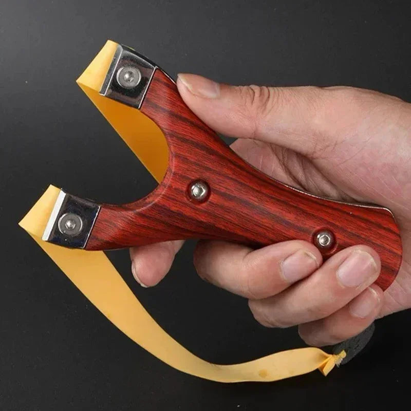 Professional Slingshot High Quality and Powerful Sling Shot Alloy Hunting Slingshots Rubber Band Outdoor Shooting Sports Tools