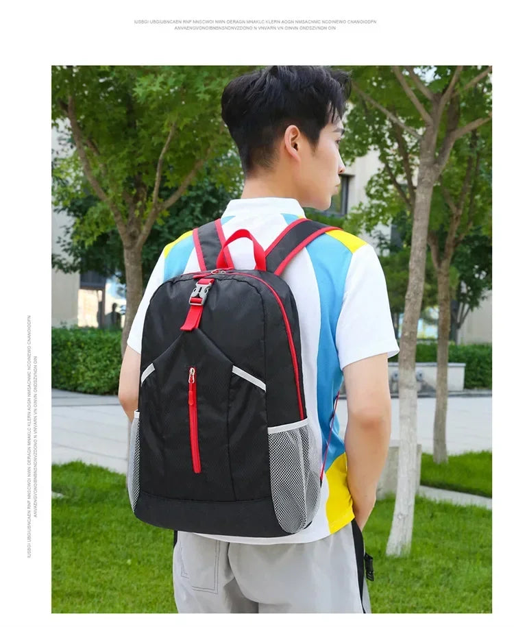 25L Light Folding Waterproof Unisex Hiking Fitness Camping waterproof Climbing Travel Bag Outdoor Sports Leisure Backpack