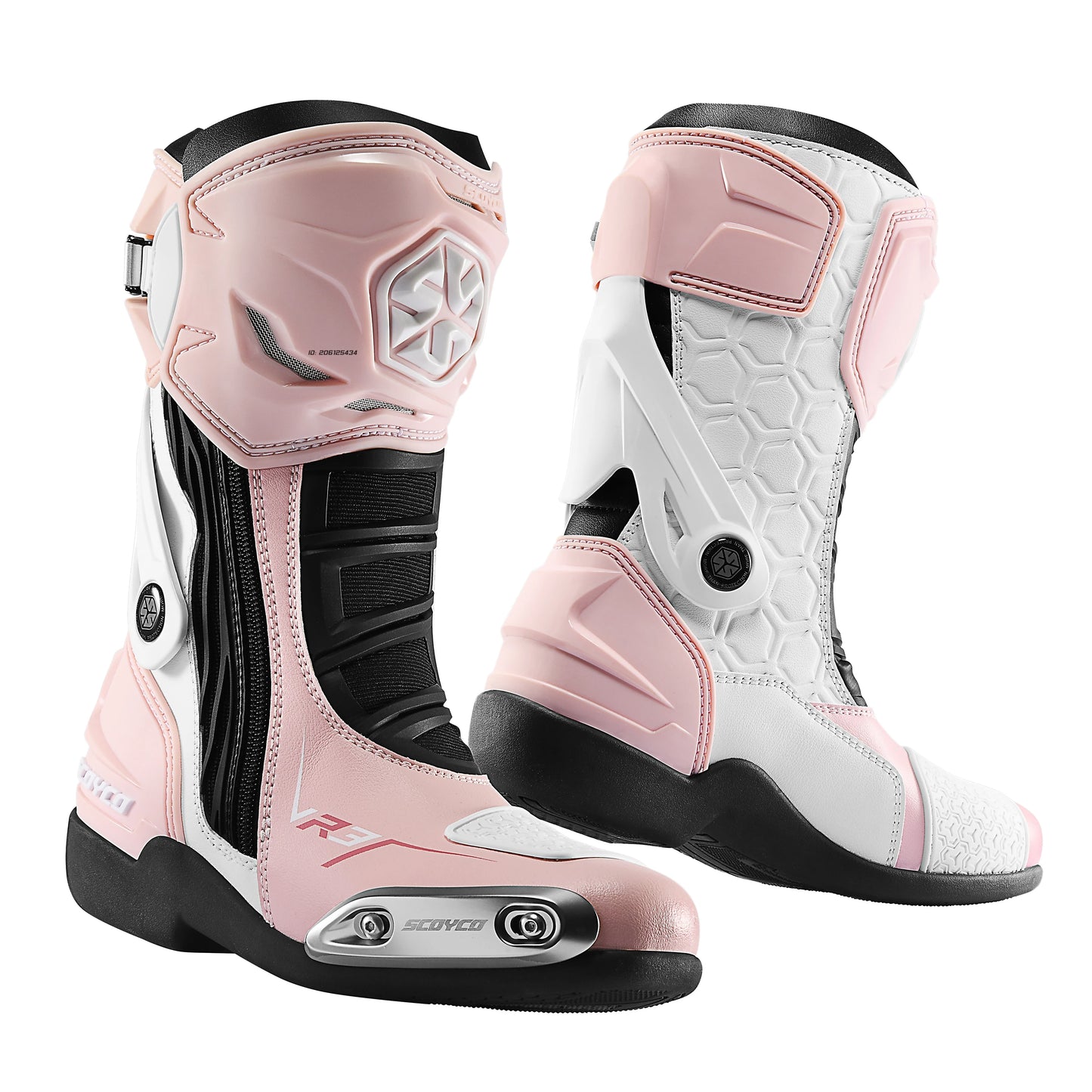 Women's Motorcycle Boots Riding Durable Anti-Slip Professional Motocross Protective Shoes Motorbike Boots Windproof Waterproof