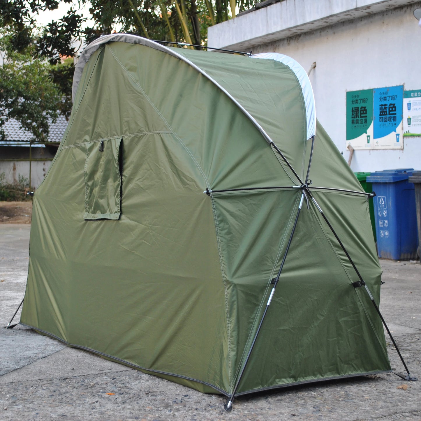 Durable Outdoor Sketching Tent for Backpacking,CZX-725 1 Person Tent Not Include Cot,1 Person Tent,Ground Tent,Practice Tent