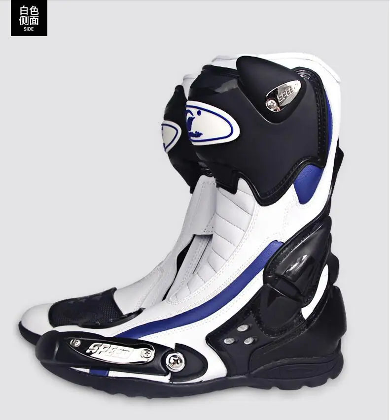 Riding Tribe Motorcycle Riding Shoes Summer Off-road Road Racing Long Boots Knight Anti-drop Motorcycle Shoes Men racing shoes